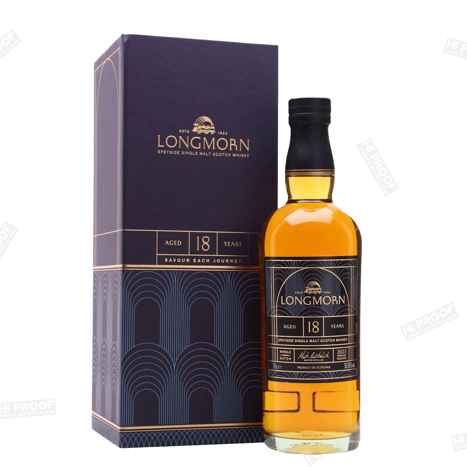 New Release LONGMORN SINGLE MALT SCOTCH 18 YR 115.2 700ML – Hi Proof
