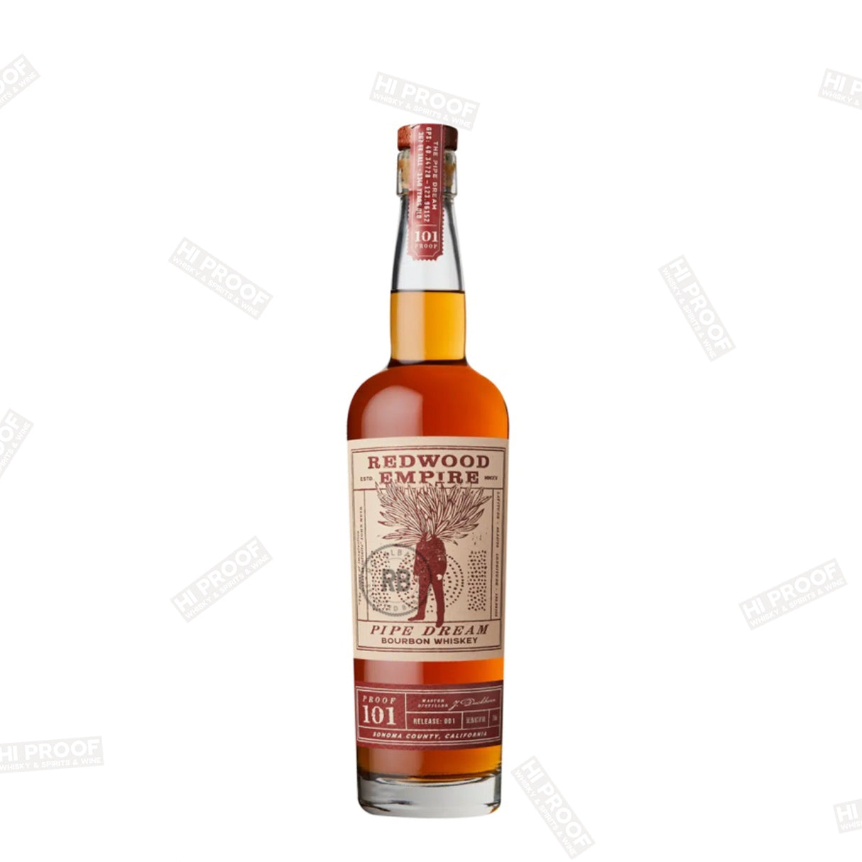 Redwood Empire Pipe Dream 101 Proof Bourbon Whiskey 750ml