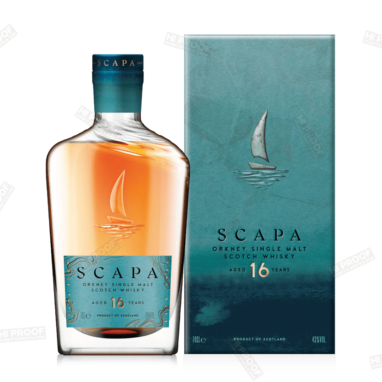 Scapa 16 Year Old Single Malt Scotch Whisky 96 Proof 700ml