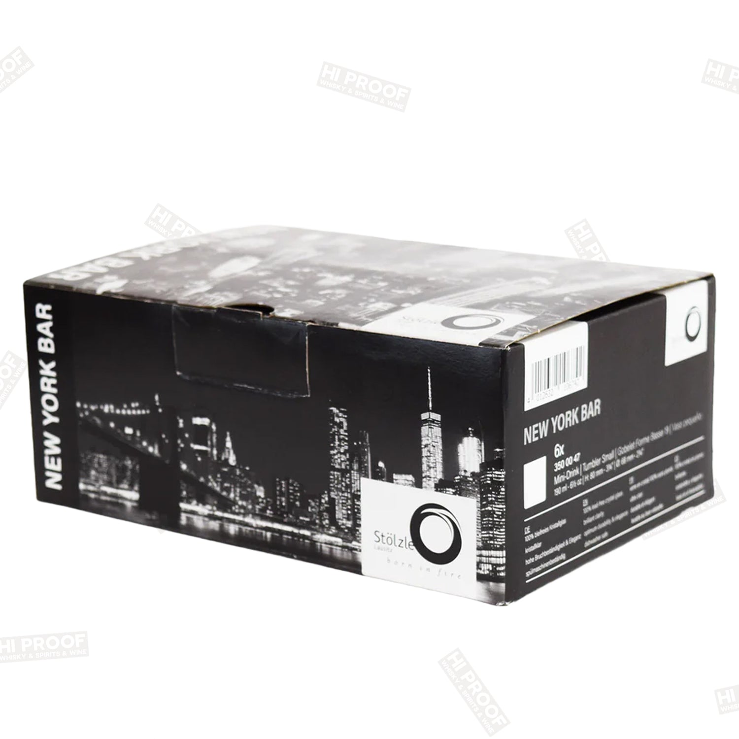 Stolzle New York Whiskey Glass 6 1⁄2 oz