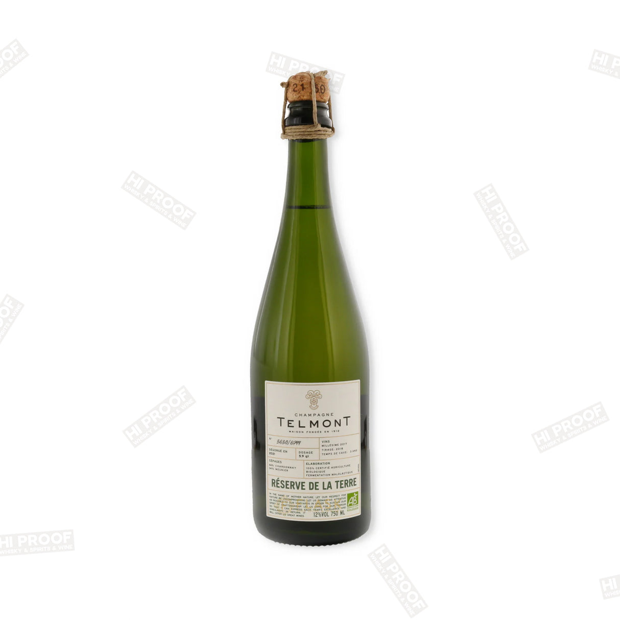 Telmont Reserve de la Terre  Champagne 750ml