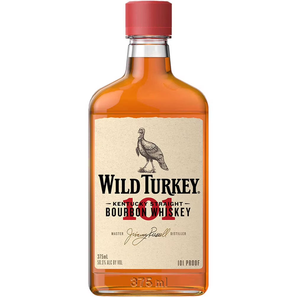 Wild Turkey 101 Kentucky Straight Bourbon Pet Flask 375ml