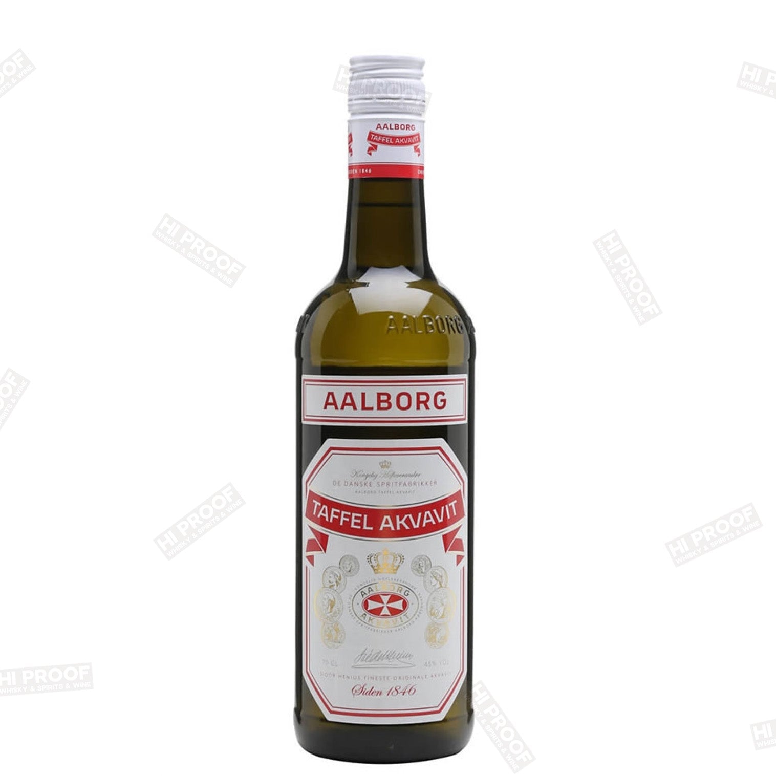 Aalborg Taffel Akvavit 750ml - Danish Aquavit – Hi Proof