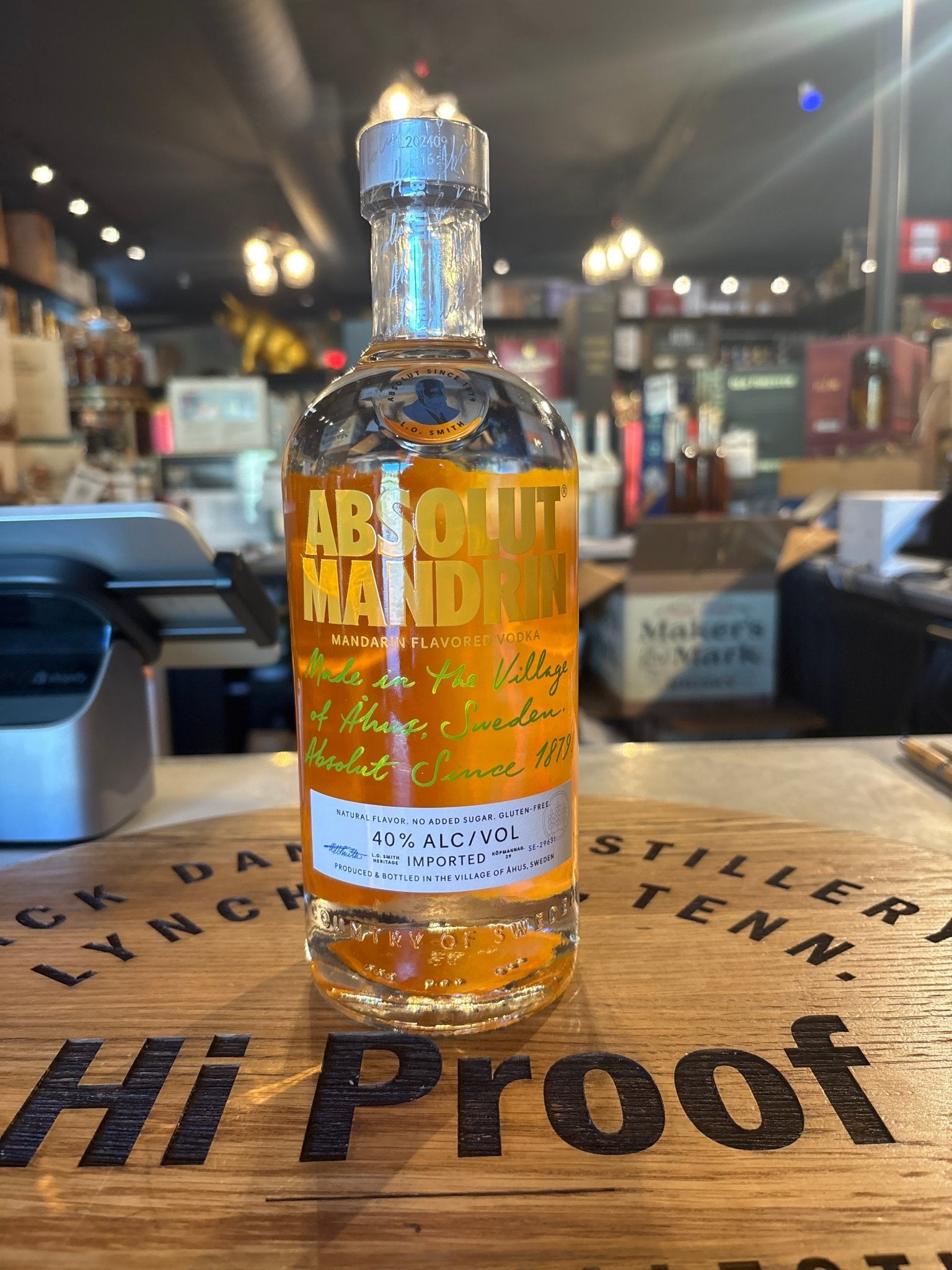 Absolut Mandrin Vodka 750ml - Premium Mandarin – Hi Proof