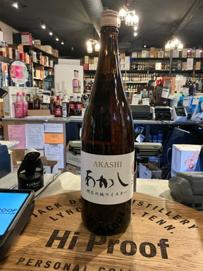 AKASHI EIGASHIMA SHUZO BLENDED WHISKY 1.8L (in - store Puck up ONLY) - Hi Proof - AKASHI