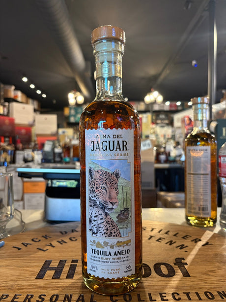 Alma Del Jaguar Barricas Anejo Ruby Wine Cask Finish 750mL - Hi Proof - Alma Del Jaguar