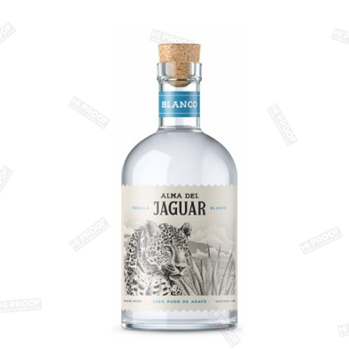 Alma del Jaguar Blanco Tequila 750ml - Hi Proof - Alma del Jaguar