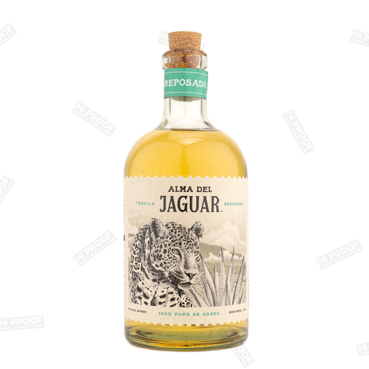 Alma del Jaguar Reposado 750ml - Hi Proof - Alma del Jaguar