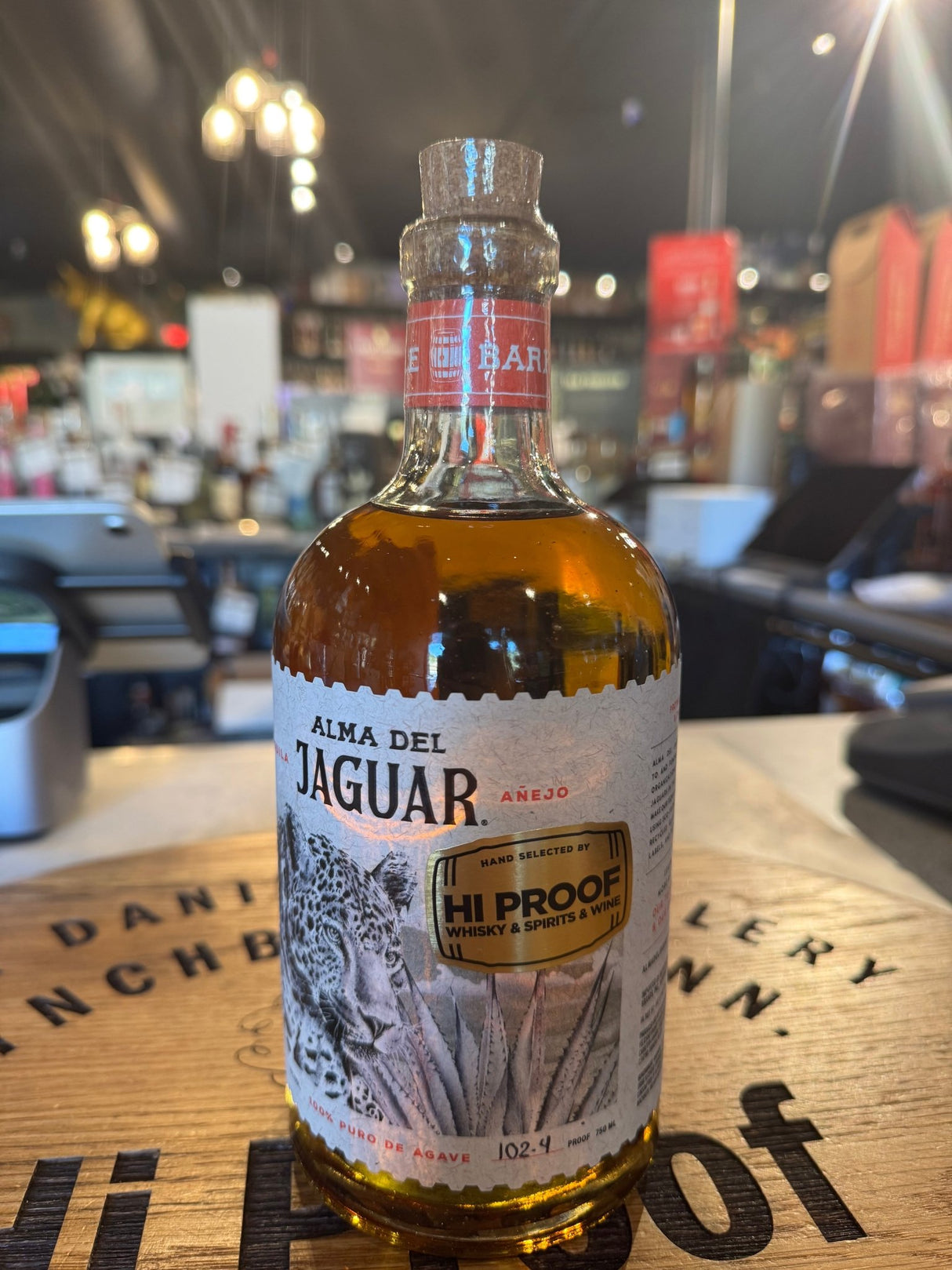 Alma del Jaguar Tequila Single Barrel Anejo 102.4 Proof Hi Proof Store Pick 750ml - Hi Proof - Alma del Jaguar