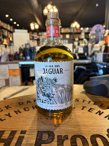 Alma del Jaguar Tequila Single Barrel Anejo 111 750ml 87 proof - Hi Proof - Alma del Jaguar
