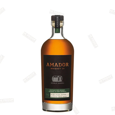 Amador Double Barrel Port Finish Rye Whiskey 750ml - Hi Proof - Amador