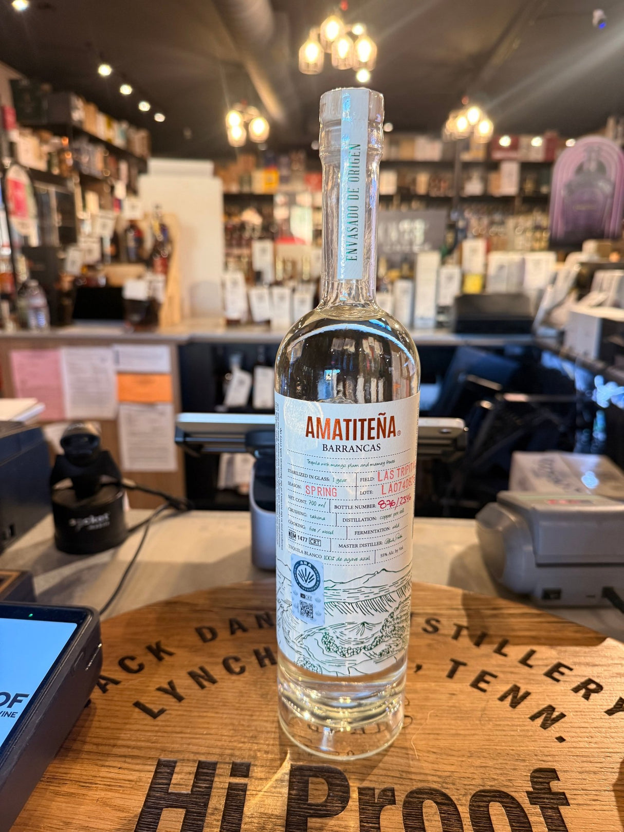 Amatitena Barrancas Tequila 700ml - Hi Proof - Amatitena