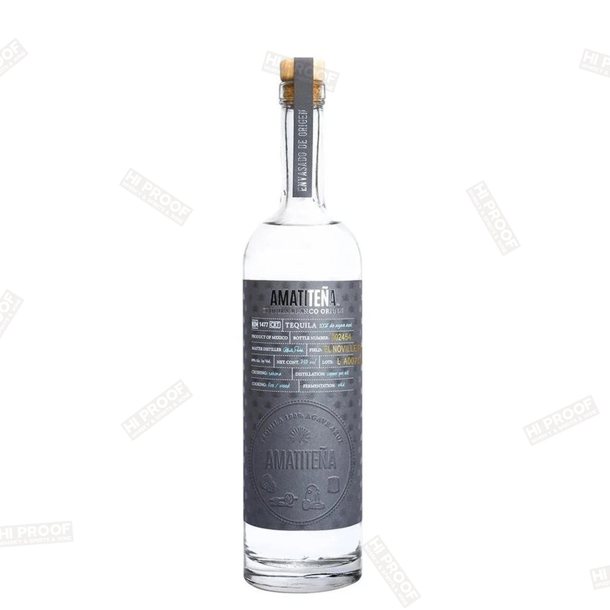 Amatitena Origen Tequila 750ml - Hi Proof - Amatitena