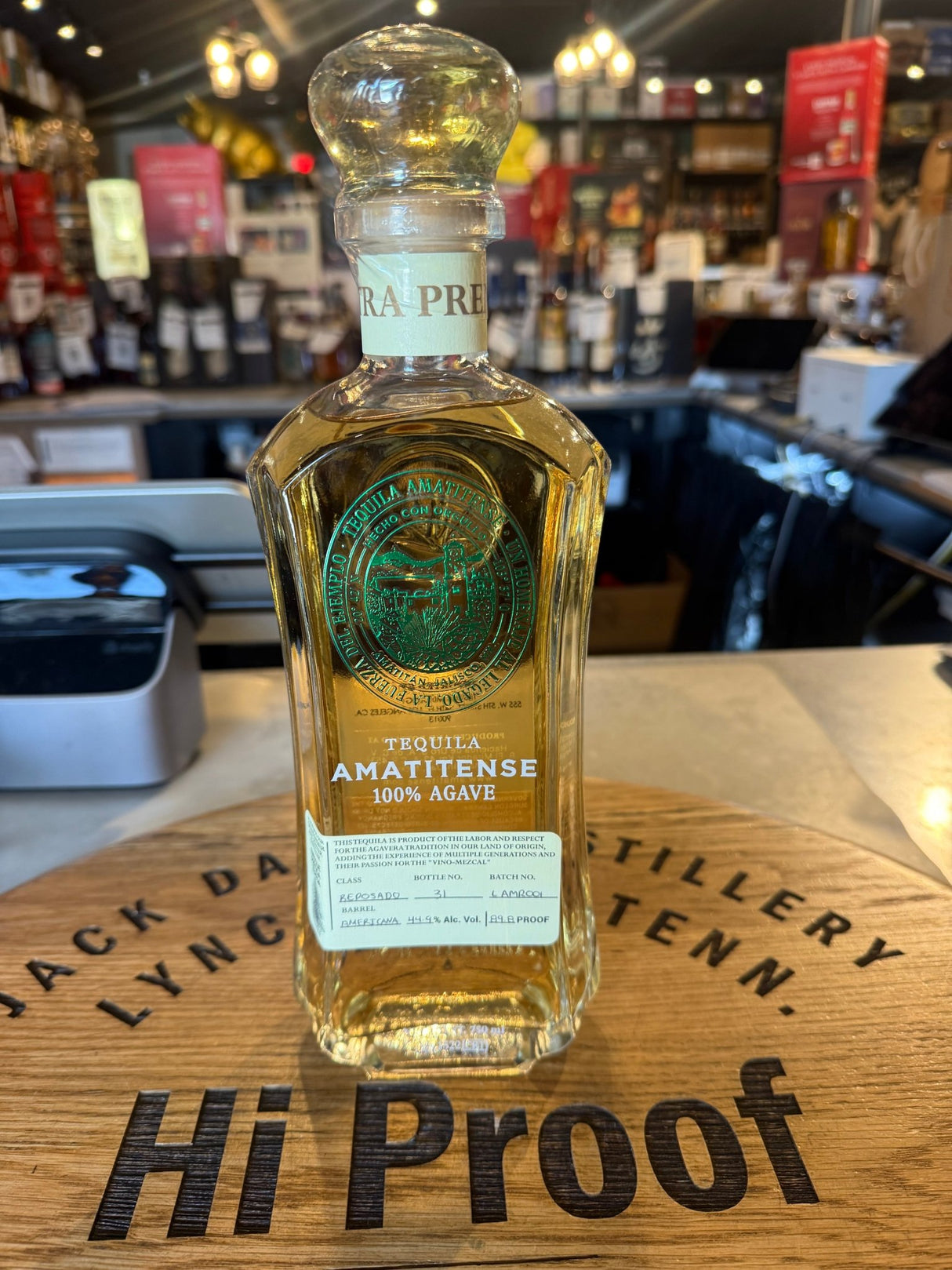 Amatitense Reposado 89.8 Proof 750mL - Hi Proof - Amatitense