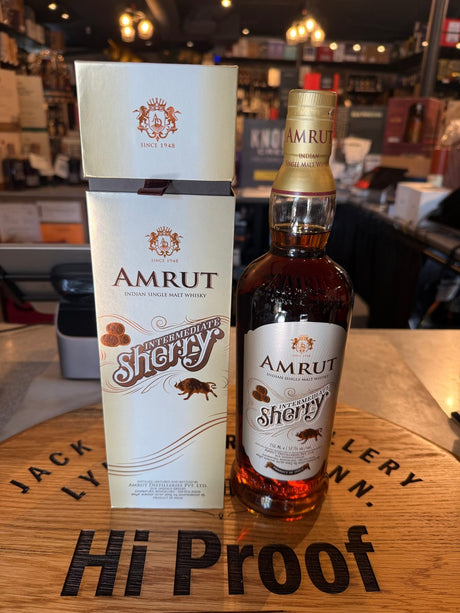 Amrut Intermediate Sherry India Single Malt Whisky 750 ml - Hi Proof - Amrut