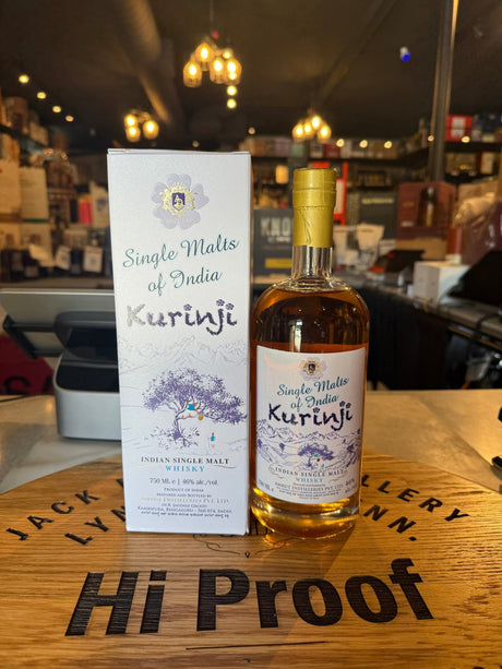 Amrut Kurinji India Single Malt Whisky 46% alc. 750ml - Hi Proof - Amrut
