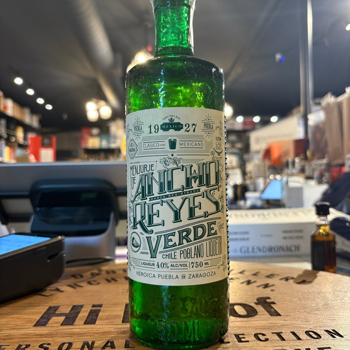Ancho Reyes Verde Poblano Liqueur 750mL - Mexican Chile – Hi Proof