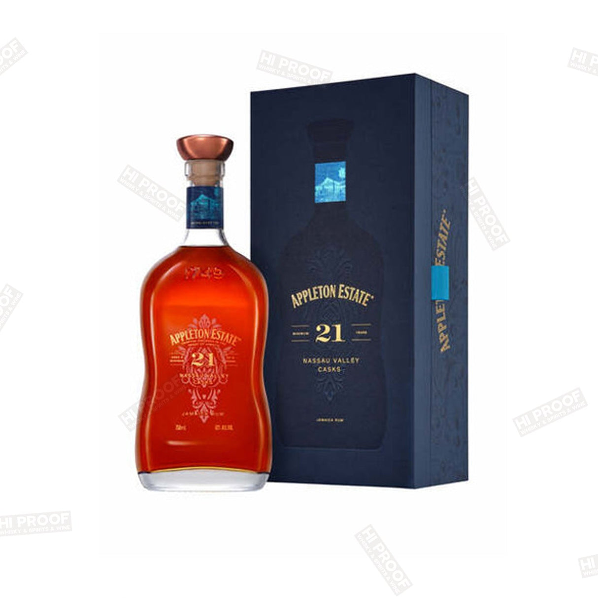 APPLETON ESTATE 21 YEAR OLD RUM 750ML - Hi Proof - APPLETON ESTATE