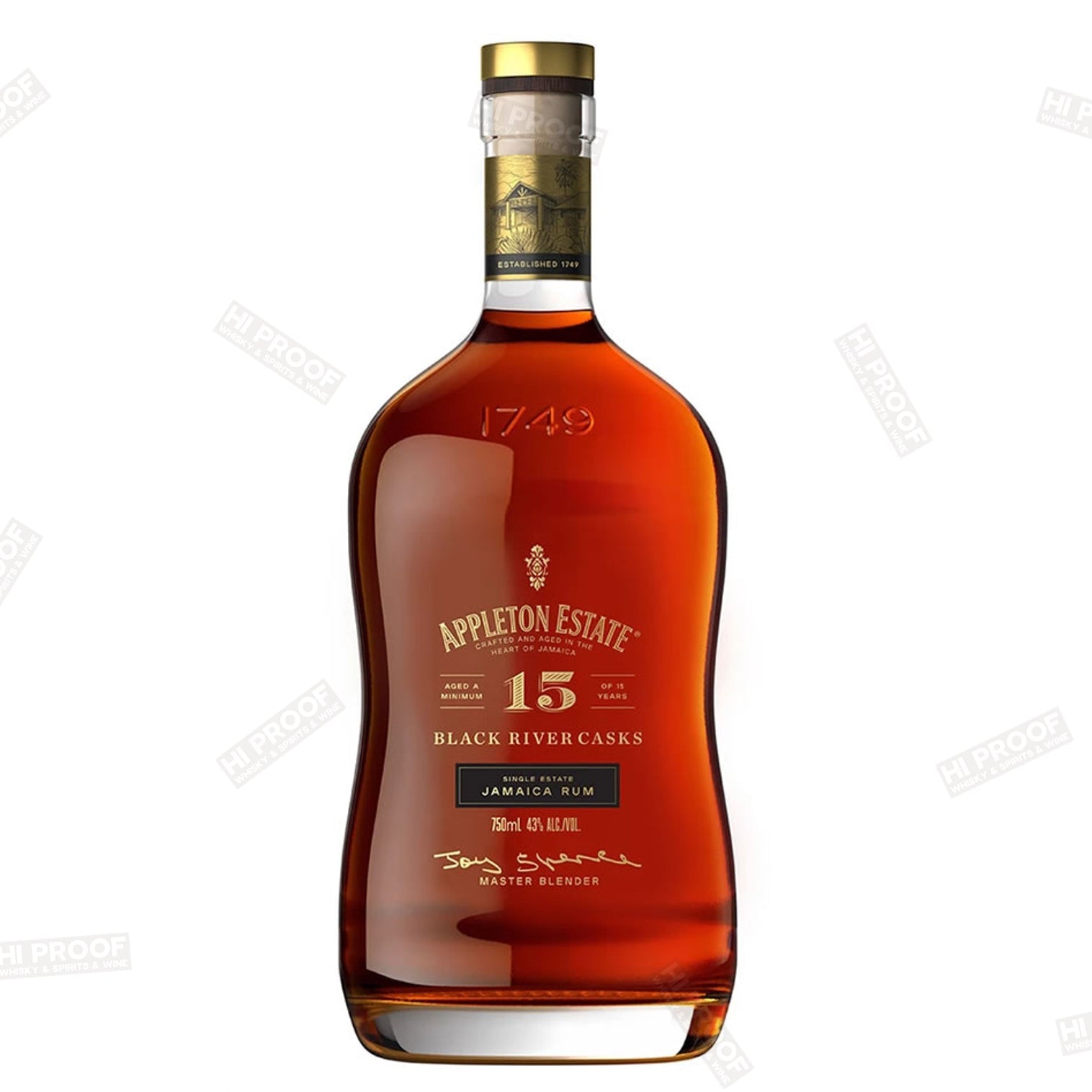 Appleton Estate 15 Year Black River Casks Rum – Hi Proof