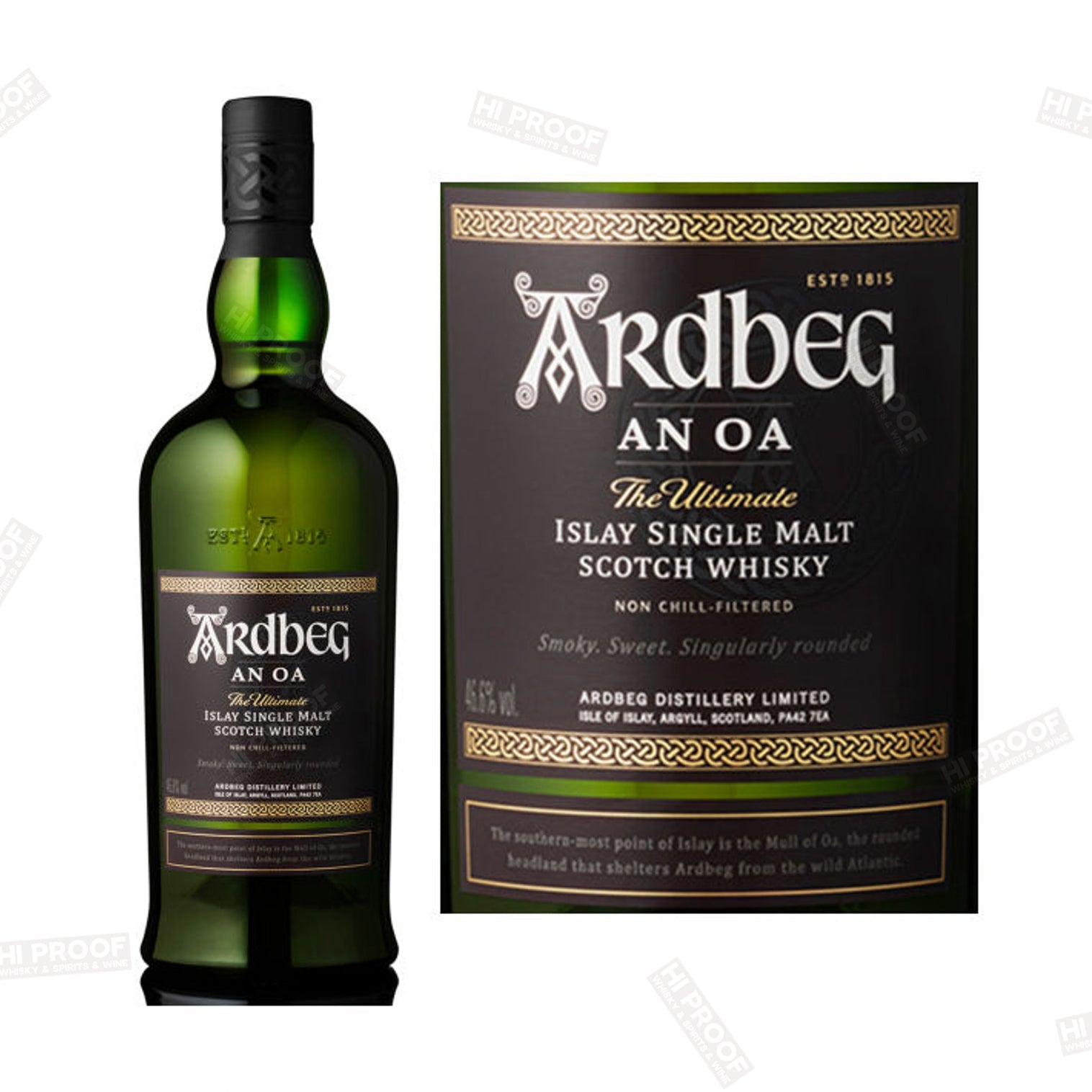 ウイスキー Ardbeg An Oa 700ml 46.6% Ardbeg An Oa | Ardbeg Single Malt Scotch Whisky
