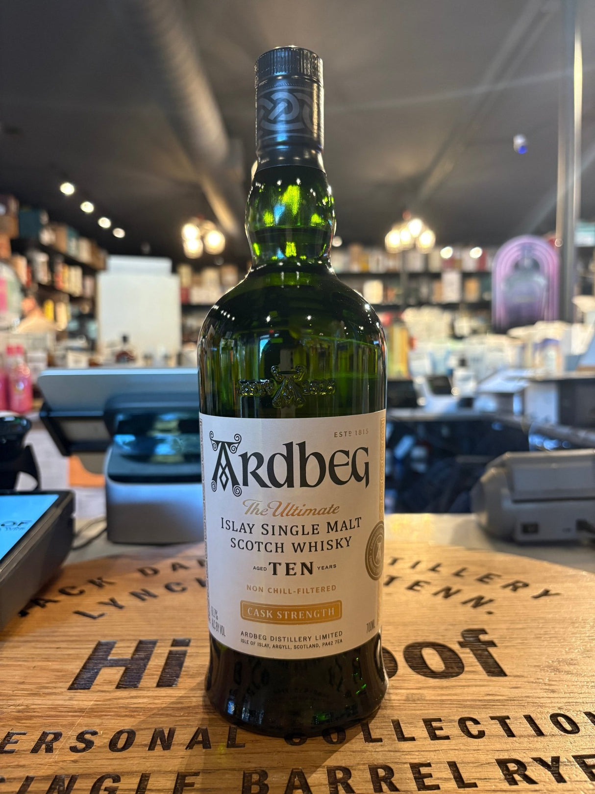 ARDBEG The Ultimate Ten Year Old Cask Strength 123.4 Proof Single Malt Scotch Whisky 700ml limit 2 - Hi Proof - Ardbeg