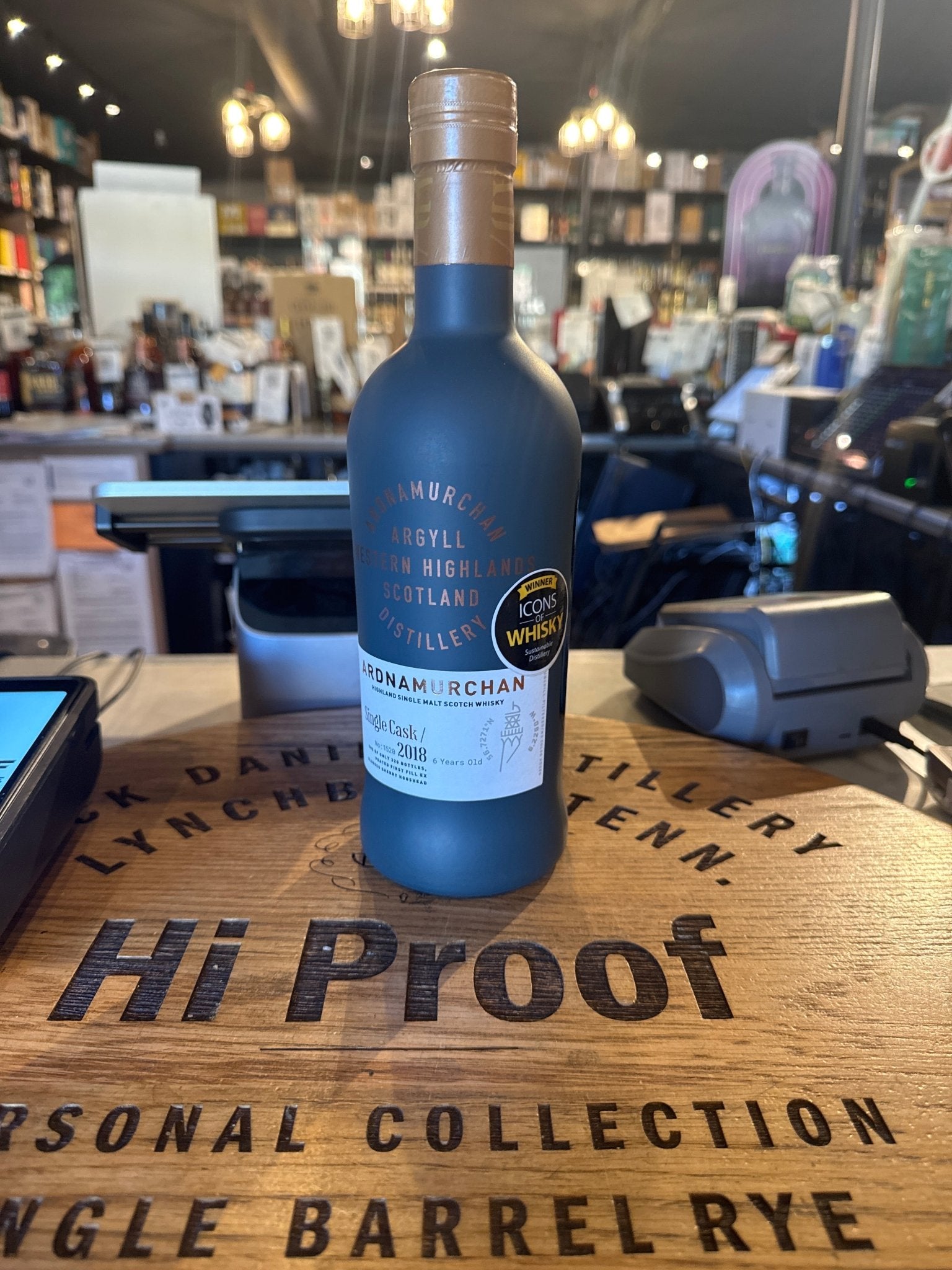 Ardnamurchan Sauternes Cask Scotch Whisky 50% – Hi Proof