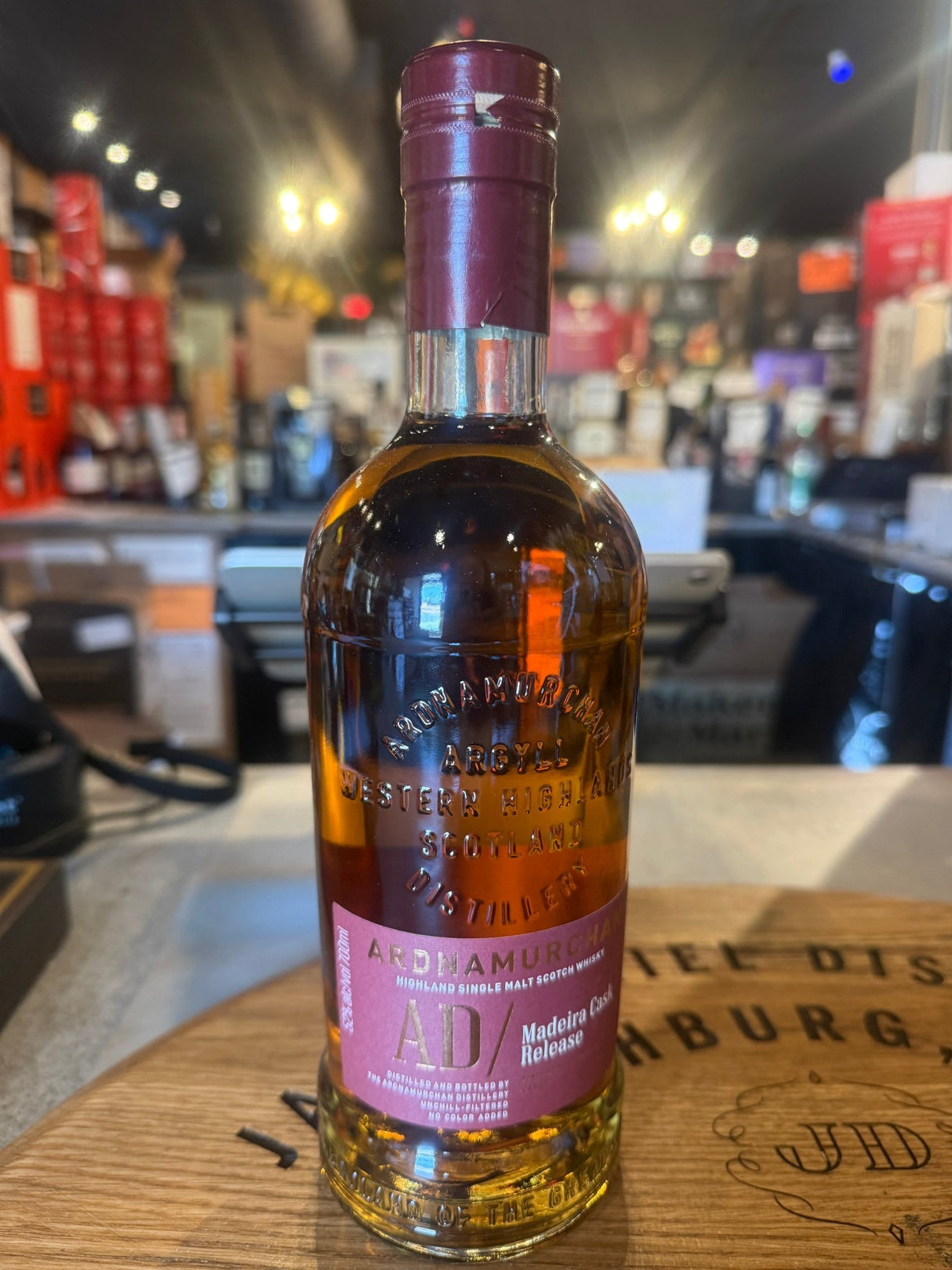 Ardnamurchan Madeira Cask Release 52% Alc 700mL - Hi Proof - Ardnamurchan