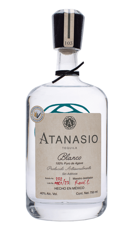 Atanasio Tequila Blanco 750 ml - Hi Proof - Atanasio
