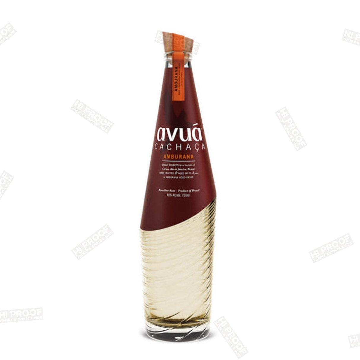 Avua Amburana Cachaca Brazilian Liqueur 750ml - Hi Proof - Avua