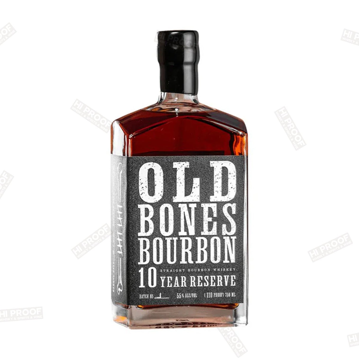 BACKBONE OLD BONES 10 YEAR BOURBON 110 ProoF - 750ML - Hi Proof - BACKBONE
