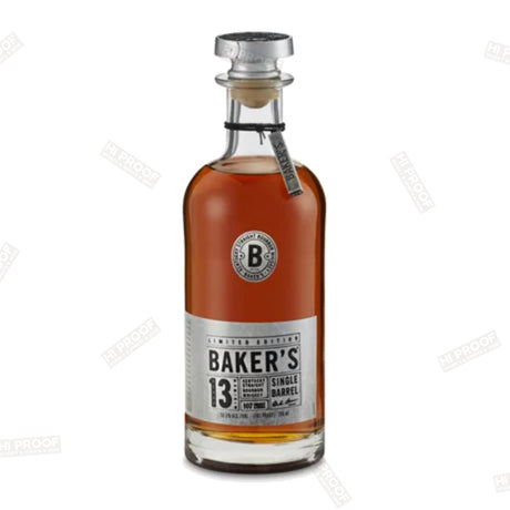 Baker's Single Barrel 13 Year Old Limited Edition Bourbon Whiskey 750ml - Premium Kentucky Straight Bourbon - Hi Proof - Baker‘s