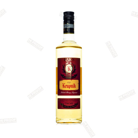 Bak's Krupnik Honey Liqueur 750ml - Hi Proof - Bak's