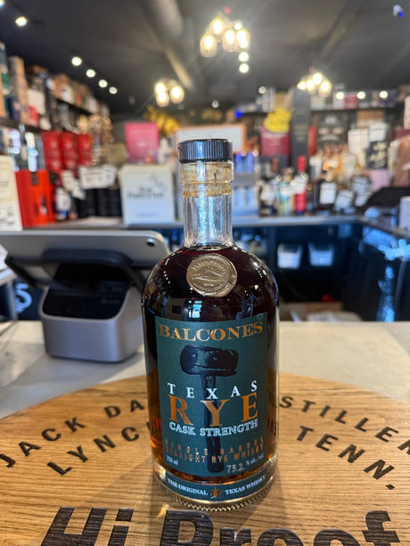Balcones New European Oak Rye 146.4 Proof Hi Proof Store Pick Single Barrel Rye Whisky 750mL - Hi Proof - BALCONES