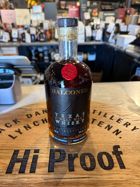 Balcones Texas Single Malt Whisky 750ml - American Single Malt Pioneer - Virgin Oak Aged - Hi Proof - BALCONES