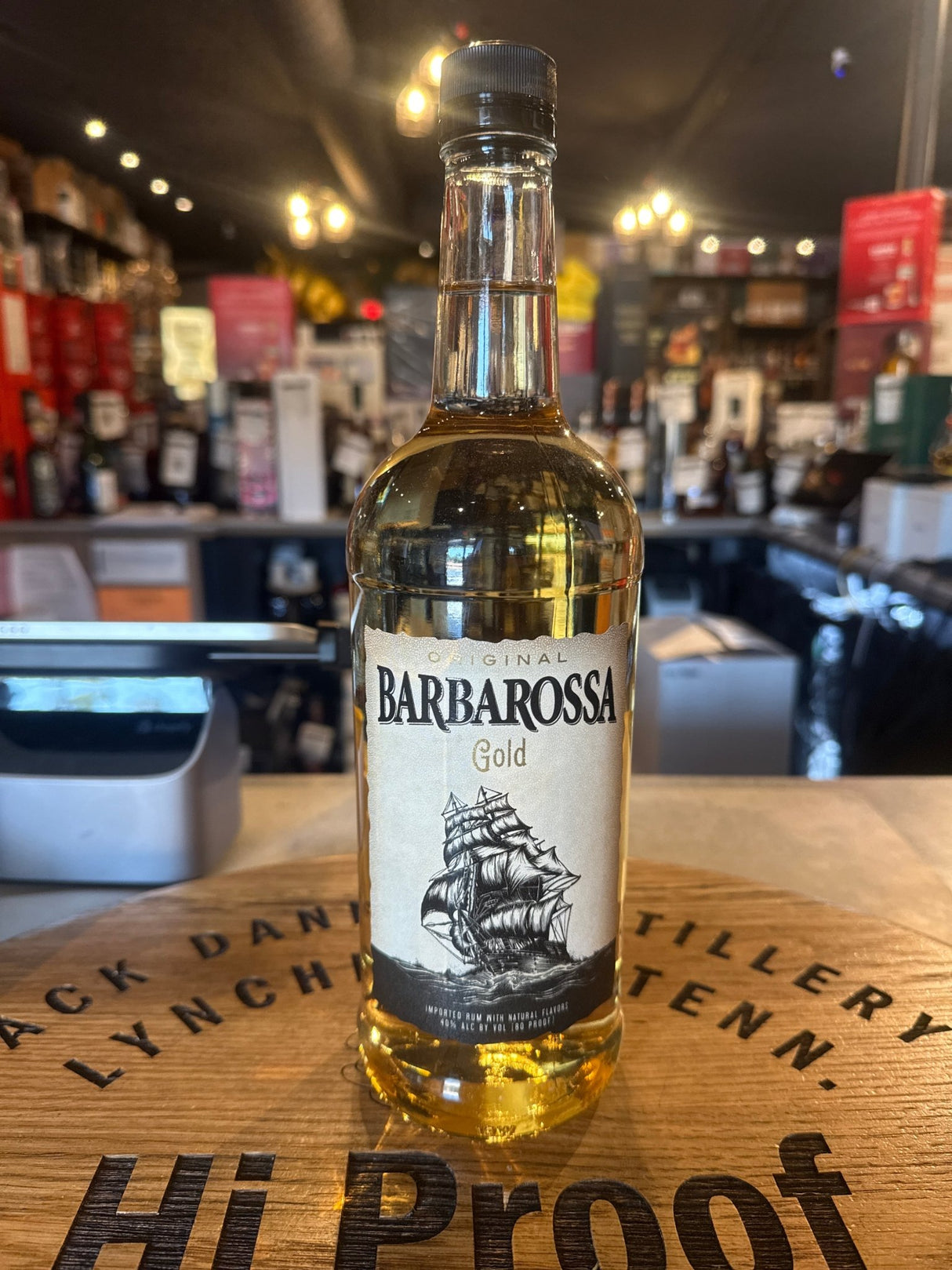Barbarossa Gold Rum 1L - Hi Proof - Barbarossa