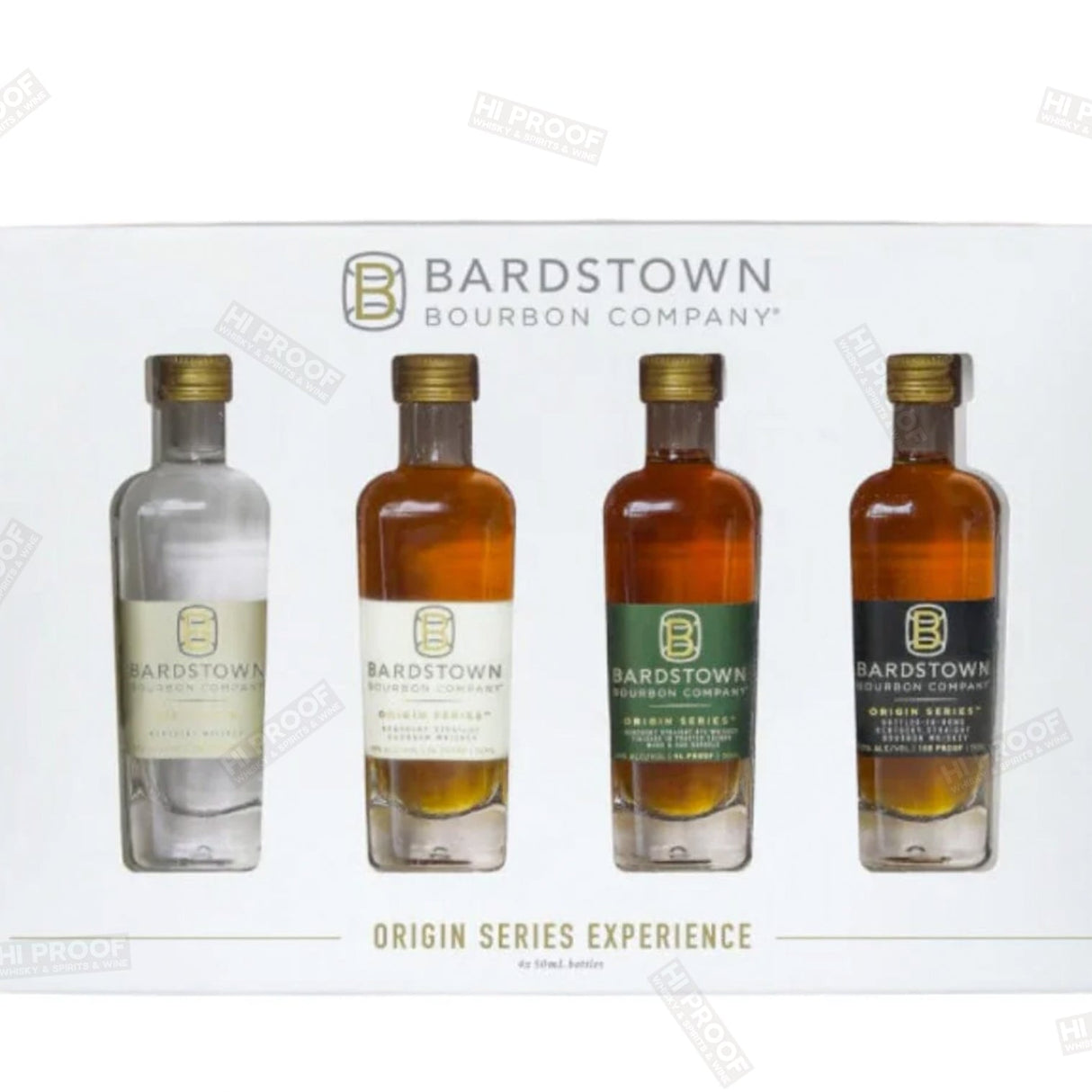 Bardstown Bourbon Company Origin Series Tasting set 4x50ml - Hi Proof - Bardstown