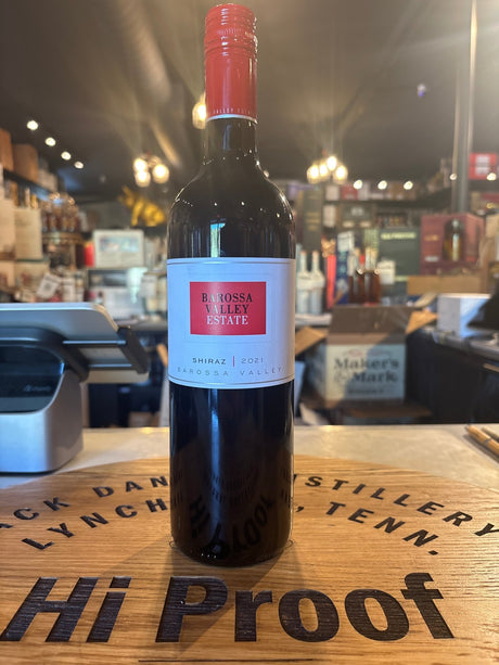Barossa Valley Estate Shiraz 2021 - Premium Australian Red Wine with Exotic Spice & Blackberry Notes - Hi Proof - BAROSSA