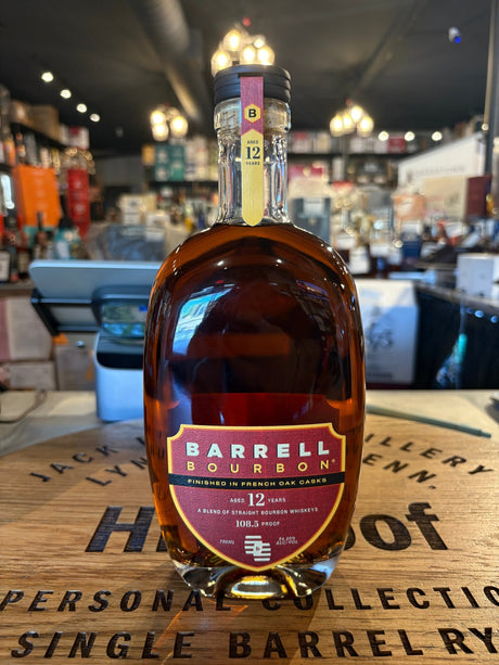 Barrell Bourbon 12 Year French Oak Finish 108.5 Proof 750mL - Hi Proof - Barrell