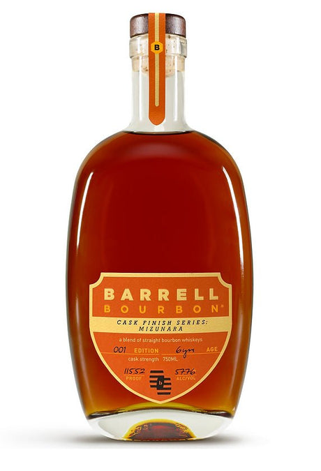 Barrell Mizunara Cask Finish Straight Bourbon Whiskey, 750 ml - Hi Proof - Barrell