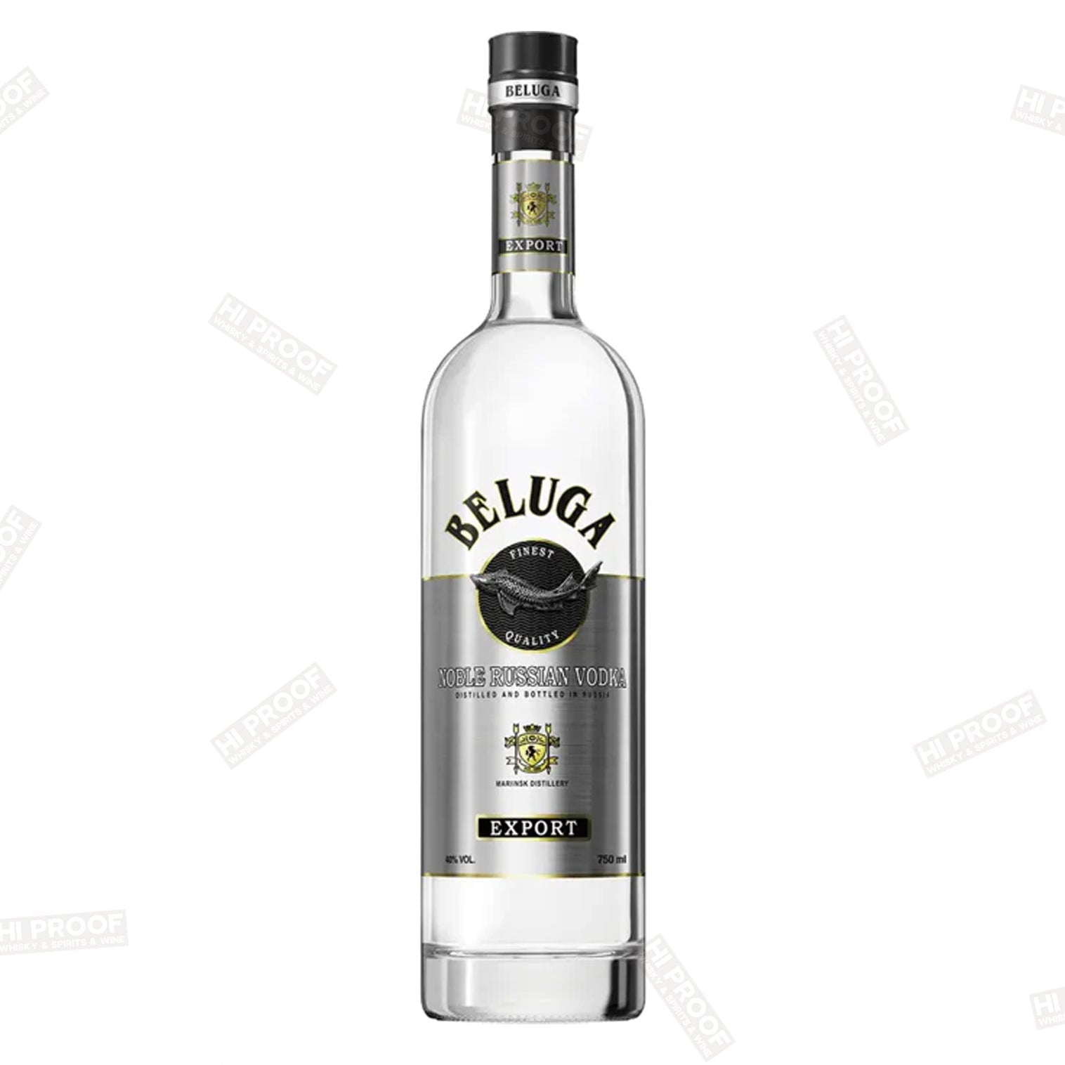 Beluga Noble Export Russian Vodka 750ml – Hi Proof