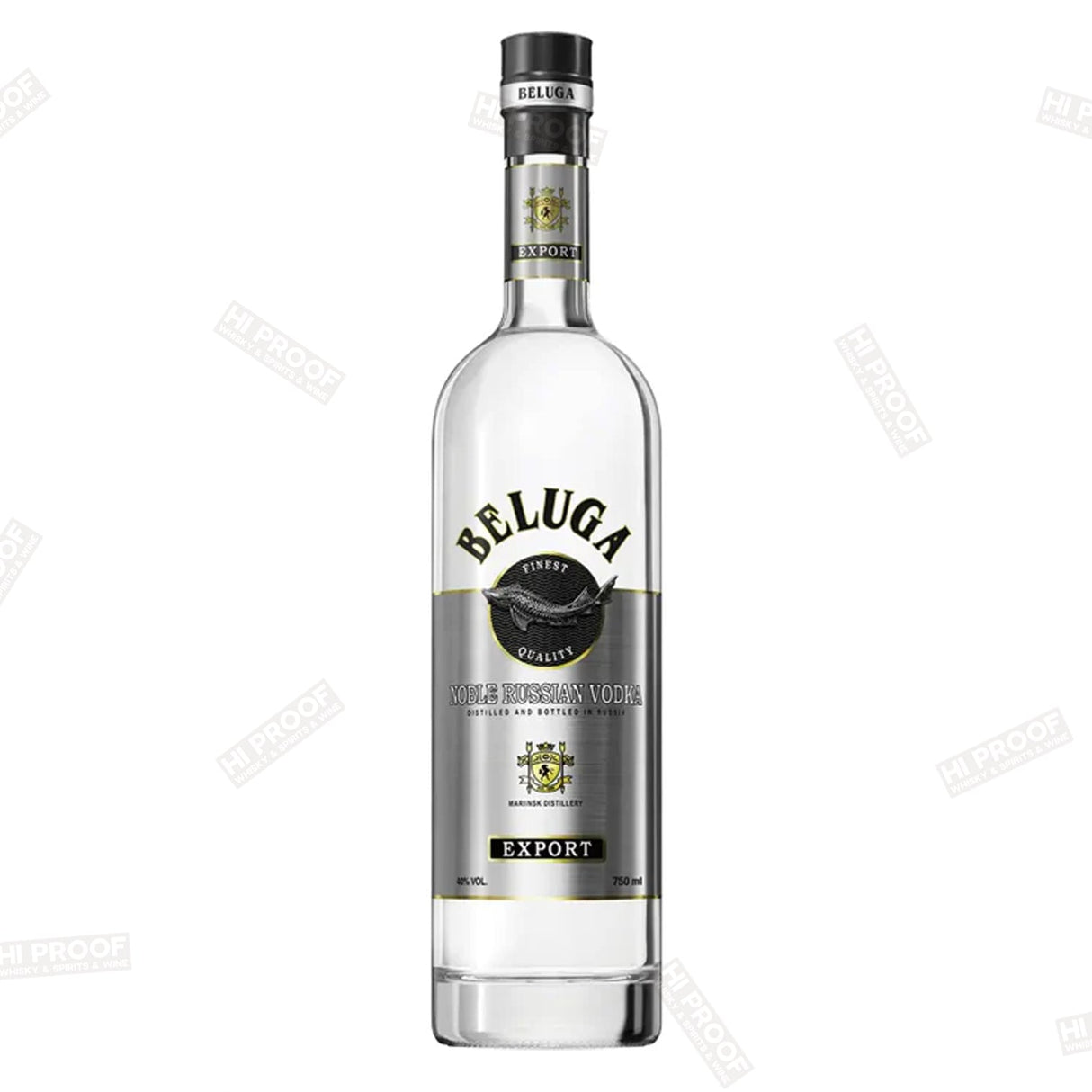 Beluga Noble Export Russian Vodka 80 Proof 750ml - Hi Proof - Beluga