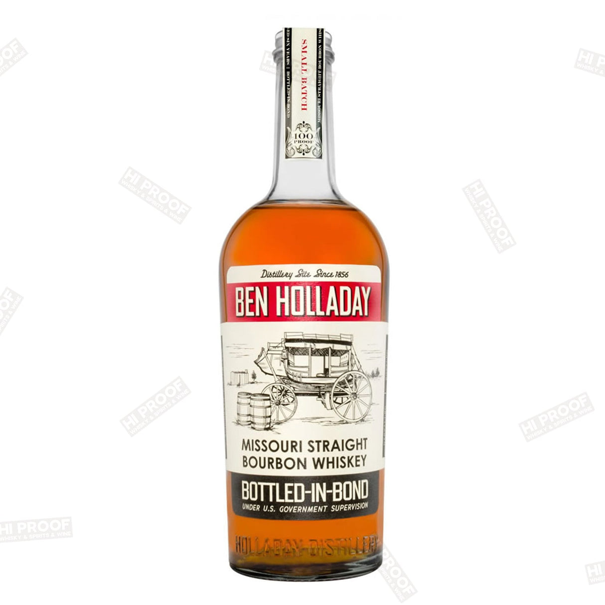 Ben Holladay Missouri Straight Bourbon Whisky 6 years old 750ML - Hi Proof - Ben Holladay