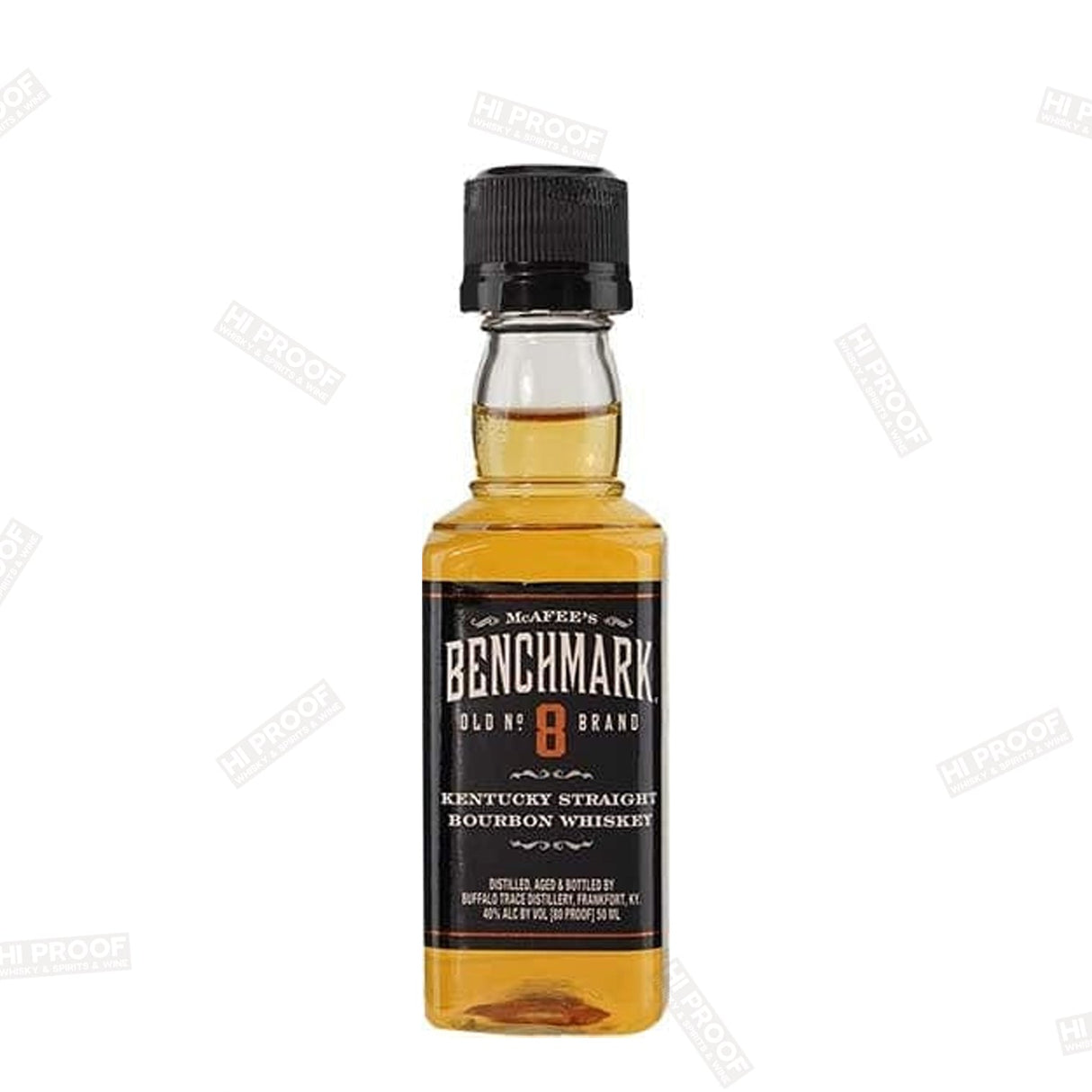 Benchmark Old No 8 Brand Kentucky Straight Bourbon Whiskey 50ml - Hi Proof - Benchmark