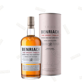 Benriach The Smoky Twelve Speyside Single Malt Scotch Whisky 750 ML - Hi Proof - Benriach