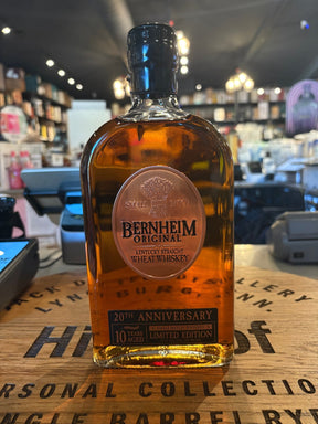 Bernheim 20th Anniversary 10 Year Wheat Whiskey Limited Edition 750mL - Hi Proof - Bernheim