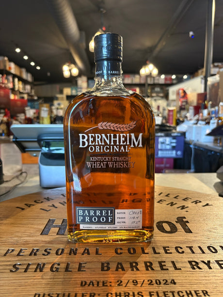 BERNHEIM WHEAT C925 BARREL 118.4 PROOF 750ml - Hi Proof - Bernheim