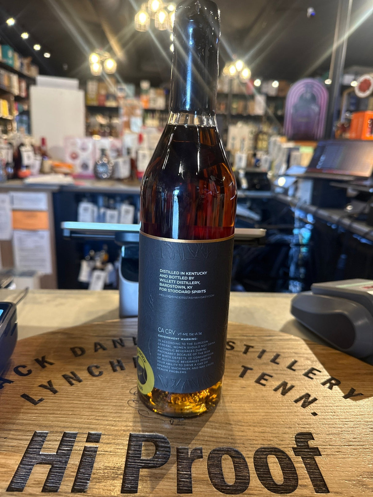 Binder's Stash 8 Year Single Barrel 2120 119.8 Proof Hi Proof Store Pick 750ml - Hi Proof - Binder's Stash