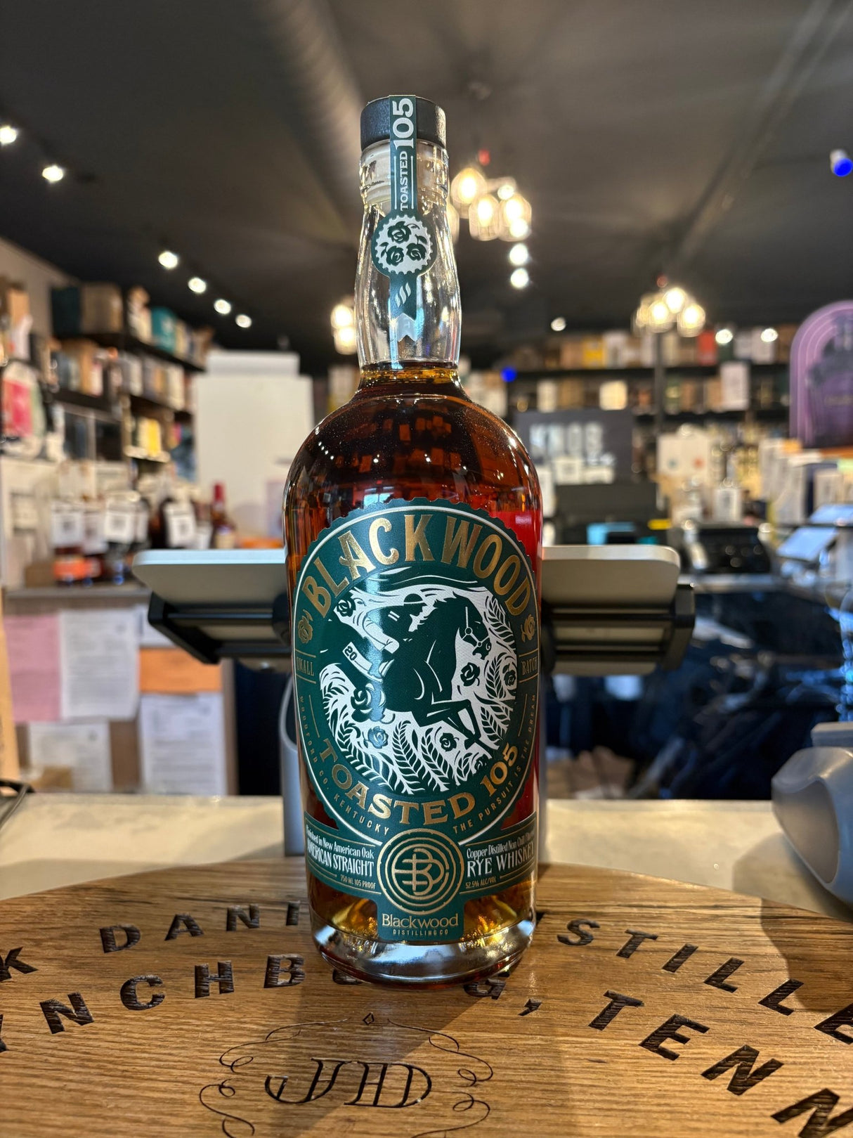 Blackwood Toasted Rye 105 Proof Whisky 750ml - Hi Proof - Blackwood