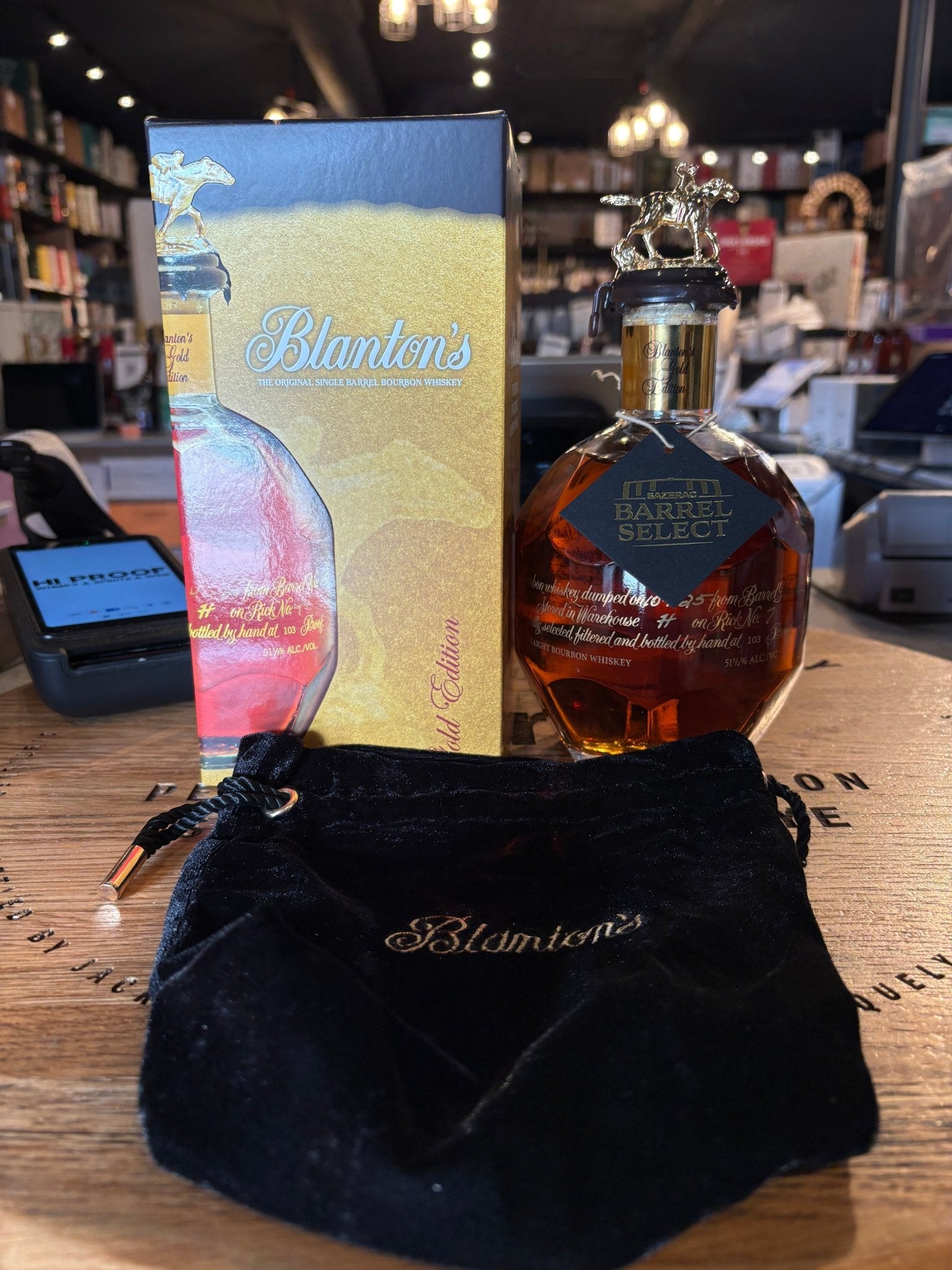Blanton's Gold Single Barrel 750ml - Store Pick – Hi Proof
