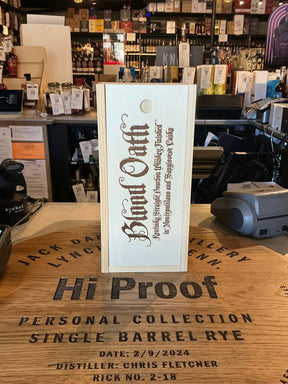 Blood Oath Bourbon Pact Number 12 Kentucky Straight Bourbon Whiskey Finished in Montepulciano and Sangiovese Casks - Hi Proof - Blood Oath